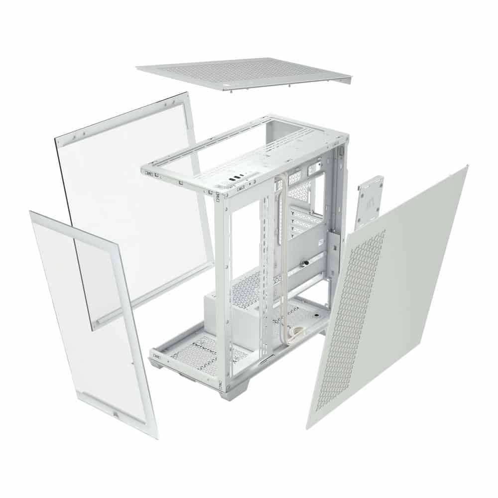 (image for) Corsair 3500X White Tempered Glass Mid-Tower ATX Case